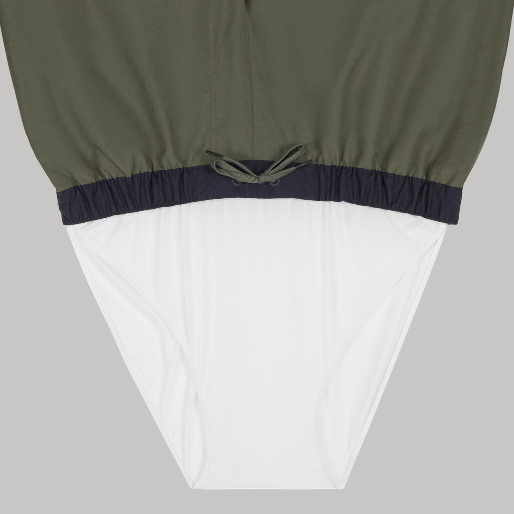 Surfing Short Boardshorts 100 - MOMO KHAKI