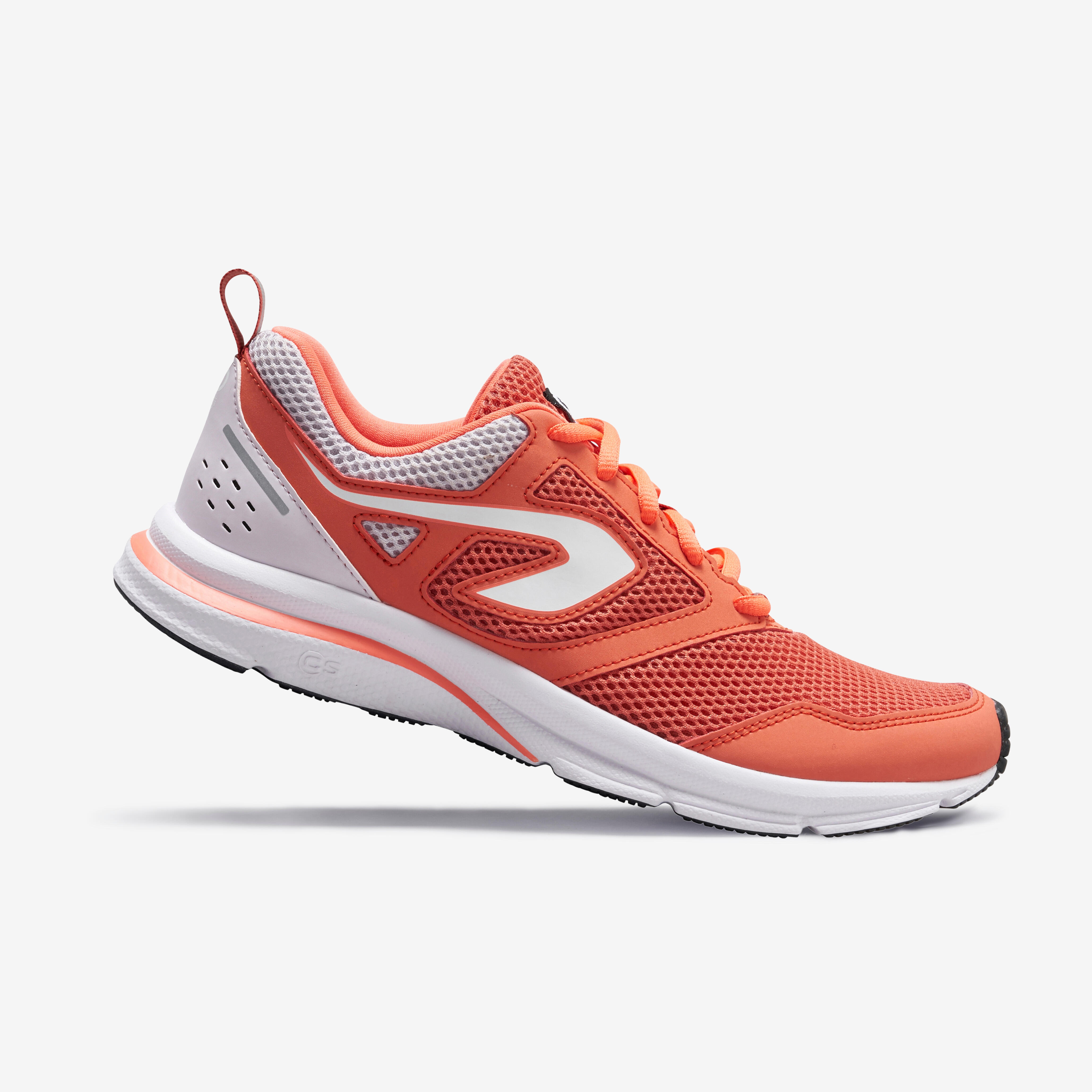 RUNNING SHOES - ORANGE - Decathlon
