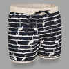 Surfing Short Boardshorts 100 - FLAMINDARK BLACK