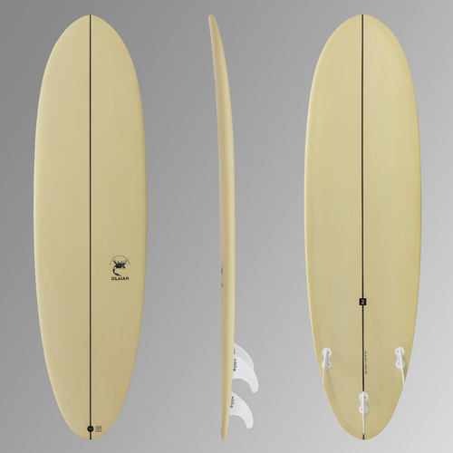 SURF 500 Hybride 6&#039;4&quot;  , livrée avec 3 ailerons .
