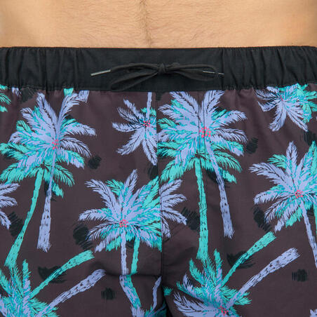 Surf boardshort court 100 PALMPANTER BLACK