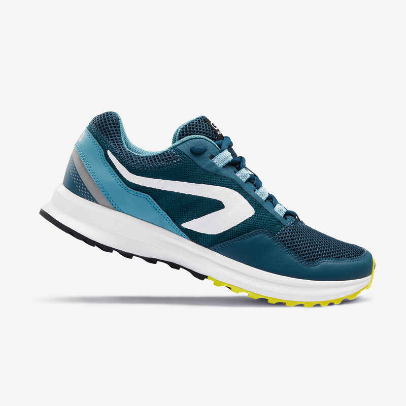 Men's Running Shoe Blue Run Active Grip - Kalenji