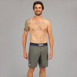 Surf boardshort standard 500 patch kaki