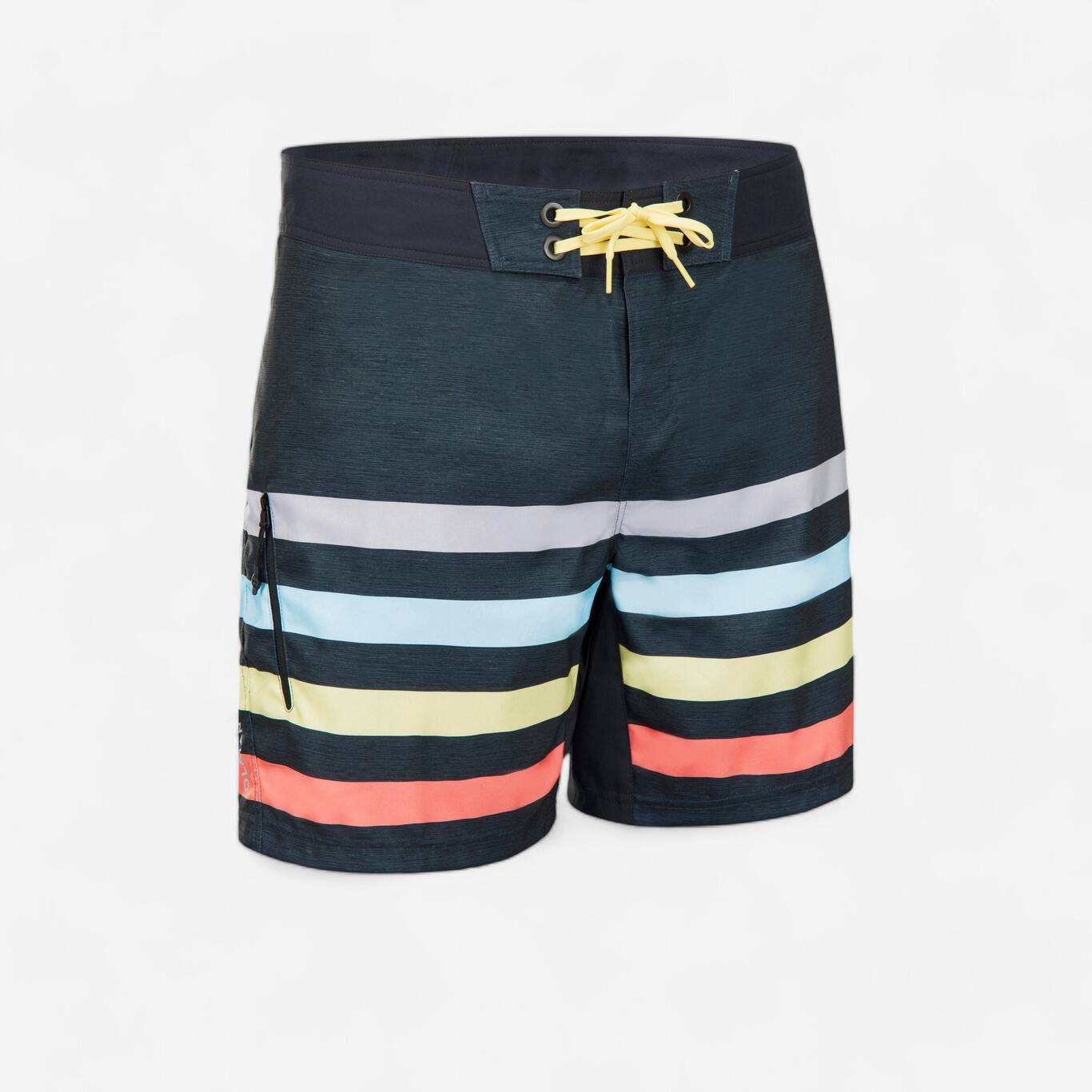 Surfing Short Boardshorts 500 summer grey