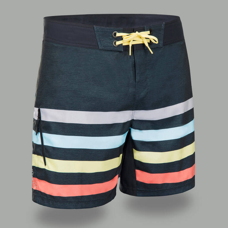 Surfing Short Boardshorts 500 summer grey