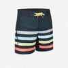 Surfing Short Boardshorts 500 summer grey