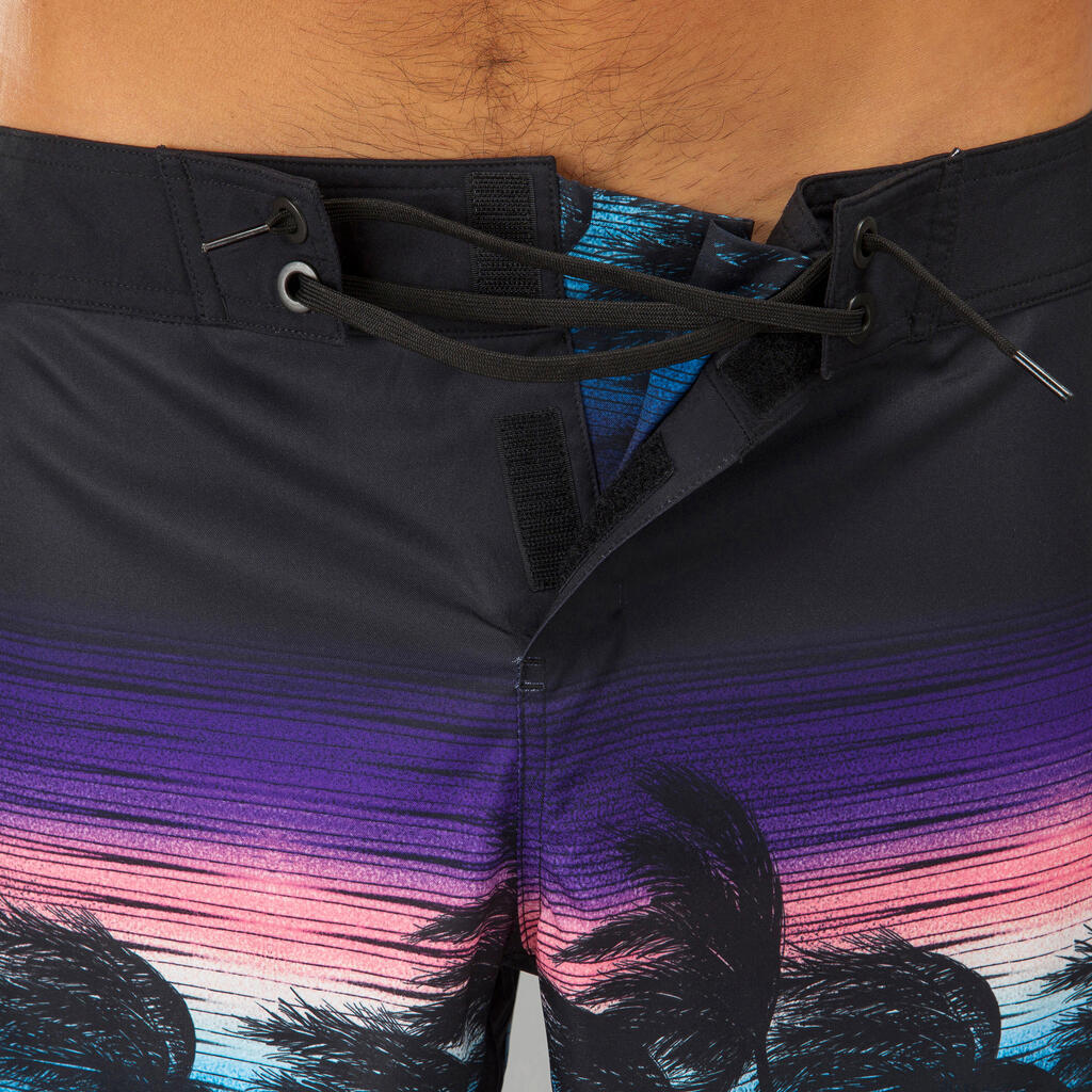 Surf boardshort court 500 shadow black