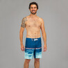 Men Surfing Boardshorts 500 Mid Radical Petrol