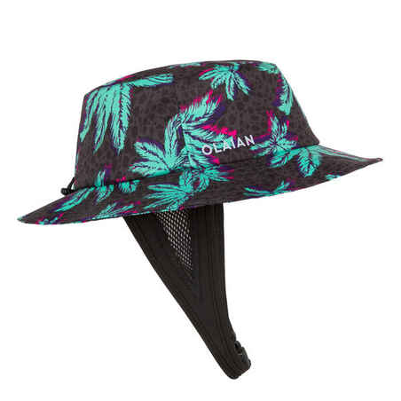 Men's Surfing Surf Hat 500 - Popy Black