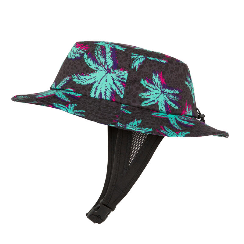 Chapeau surf adulte - 500 popy noir