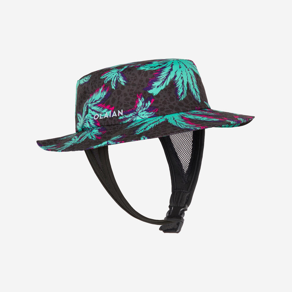 Men's Surfing Surf Hat 500 - Popy Black