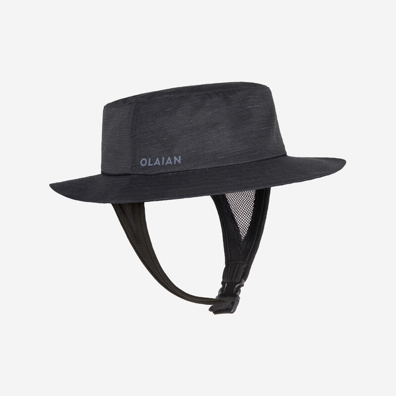 Erkek Sörf Şapkası - Siyah - 500