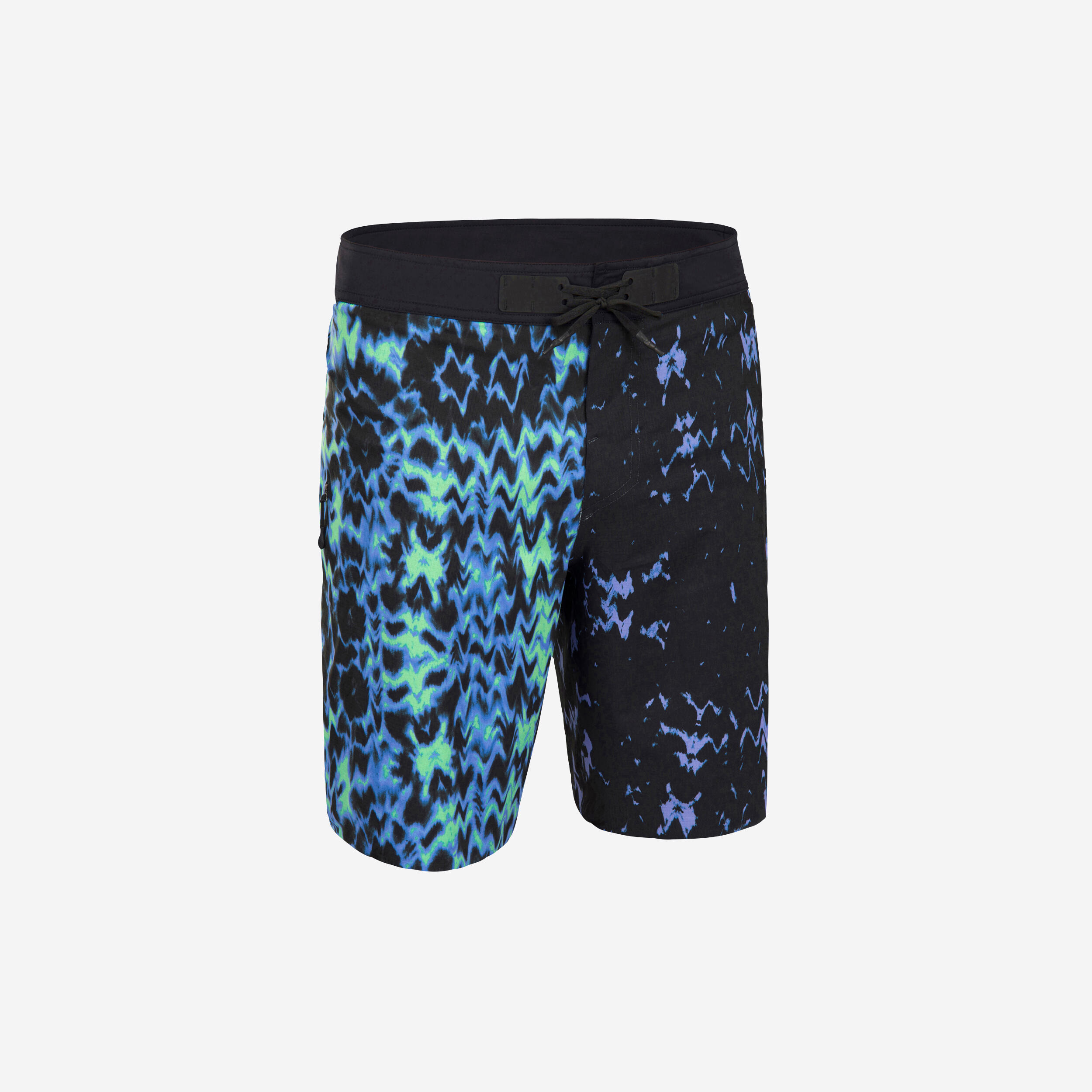 Surfing Standard Boardshorts 900 Flat Belt - VIBES PURPLE 1/7