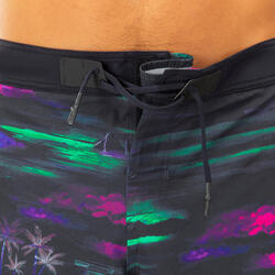 Surf boardshort  standard 900 flat belt DARKCALIFA BLACK