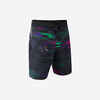 Surf boardshort  standard 900 flat belt DARKCALIFA BLACK