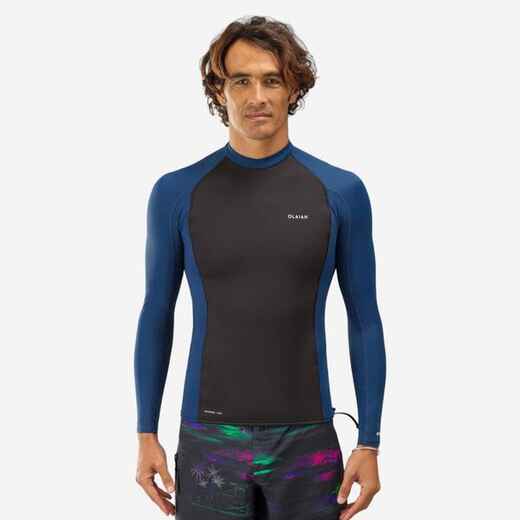 
      Men's Surfing Long Sleeve T-Shirt Thermal UV-Protection Top Neoprene Lycra.
  