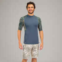 UV-Shirt Herren UV-Schutz 50+ 500 grau/khaki