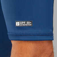 חולצת גלישה קצרה לגברים מנאופרן תרמי עם הגנת UV.