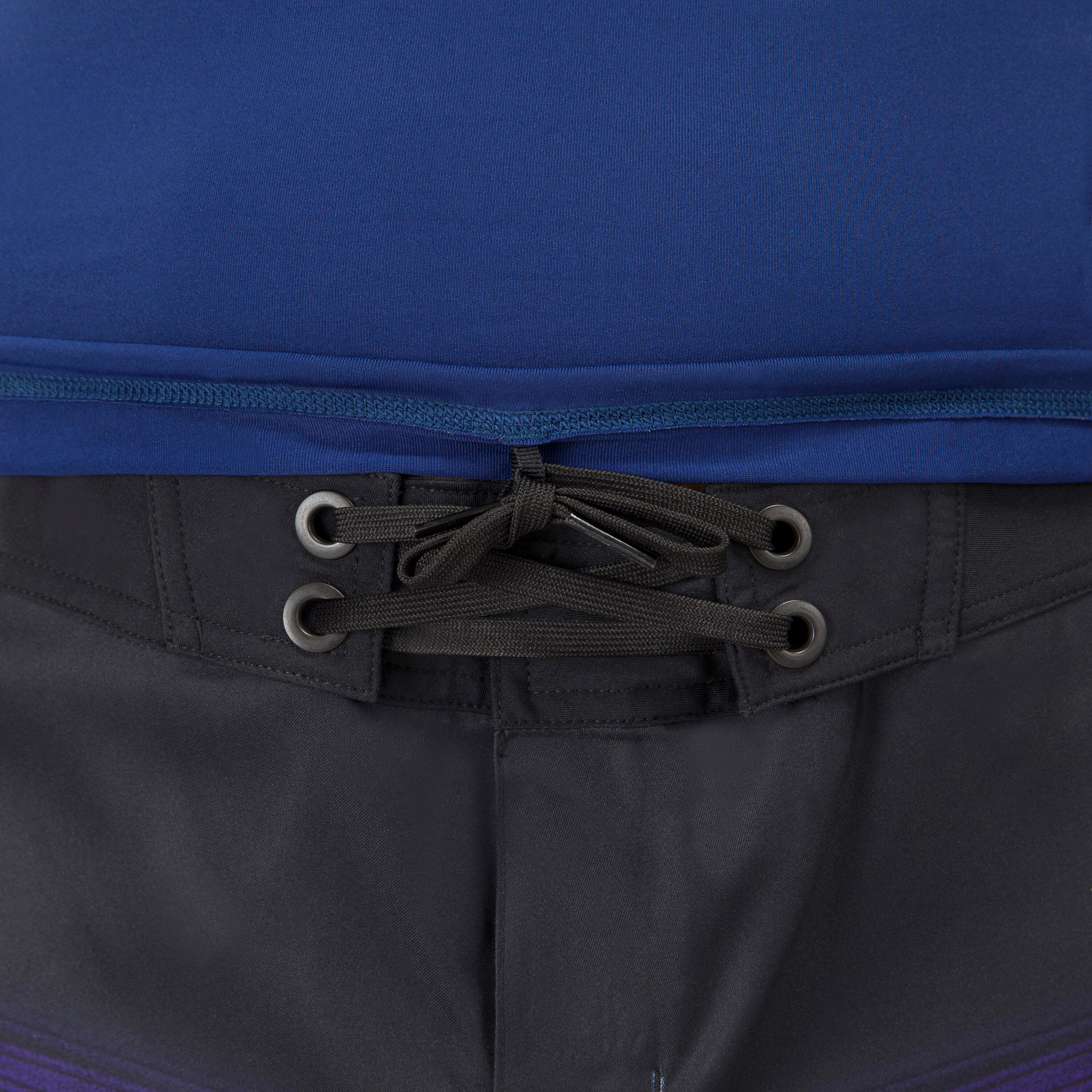 DECATHLON Pánske tričko 500 s UV ochranou na surf krátky rukáv modré XS · záber 9