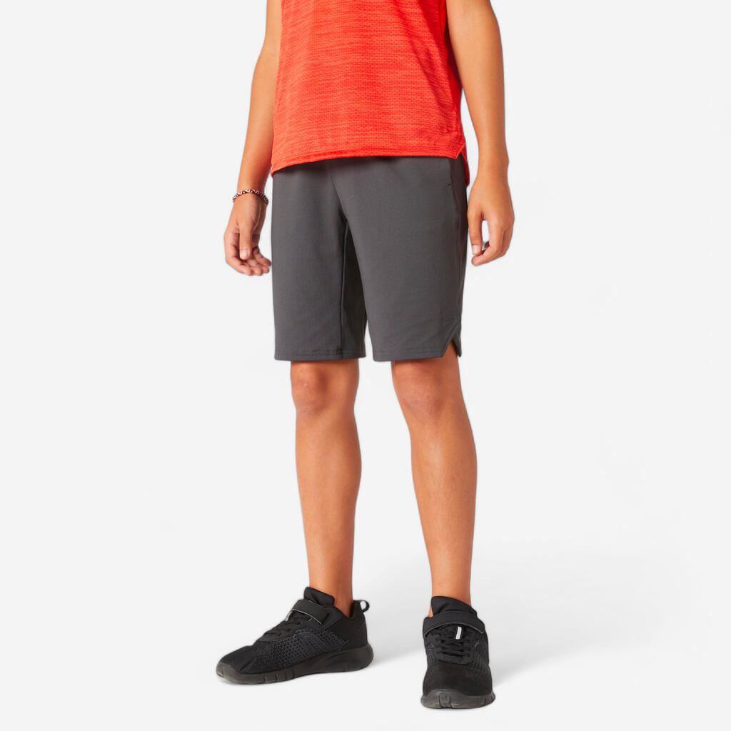 Short enfant respirant - 500 gris