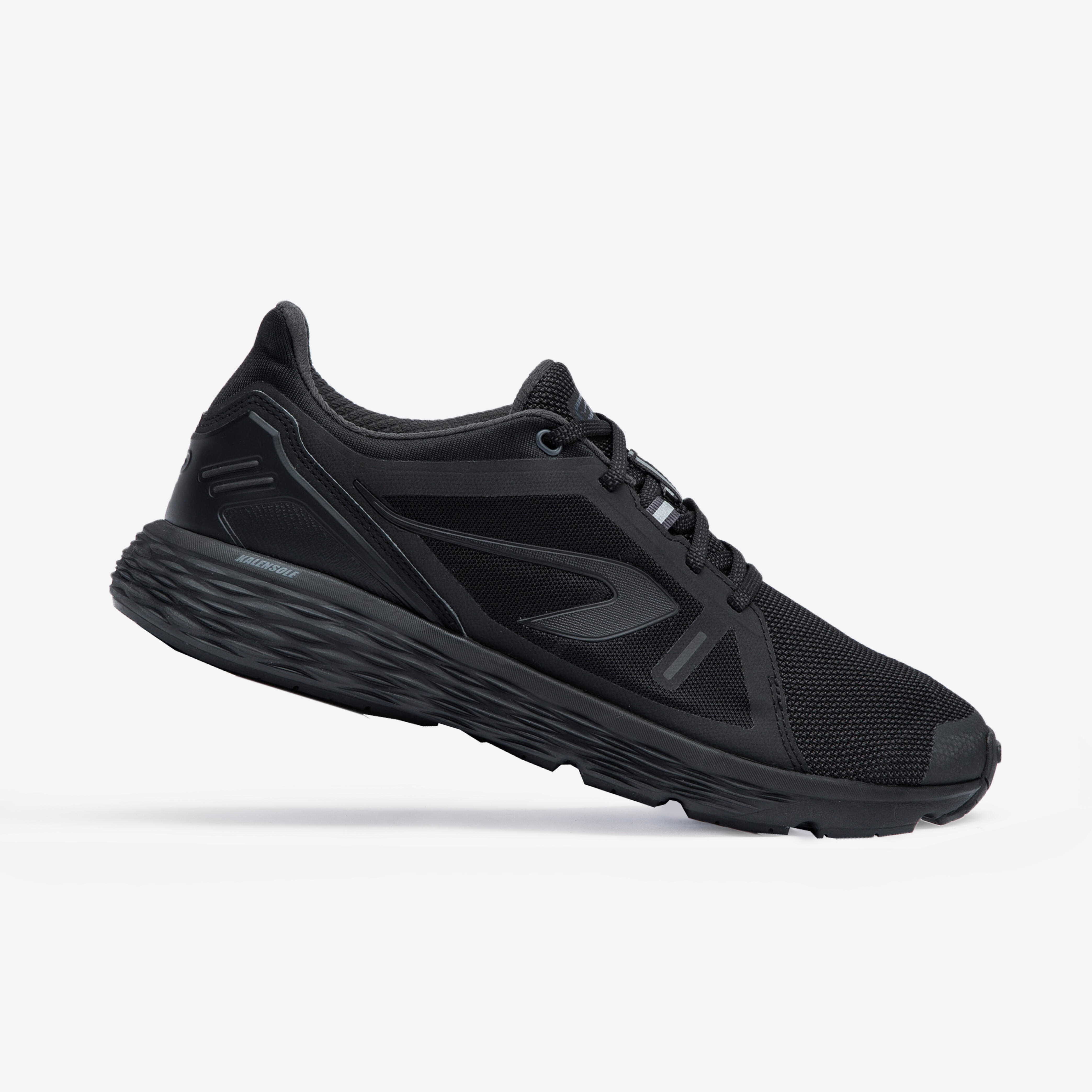 Kalenji Run Comfort Men's Running Shoes - Triple Black