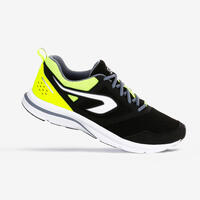 Run Active Running Shoes - Black Yellow - Men's