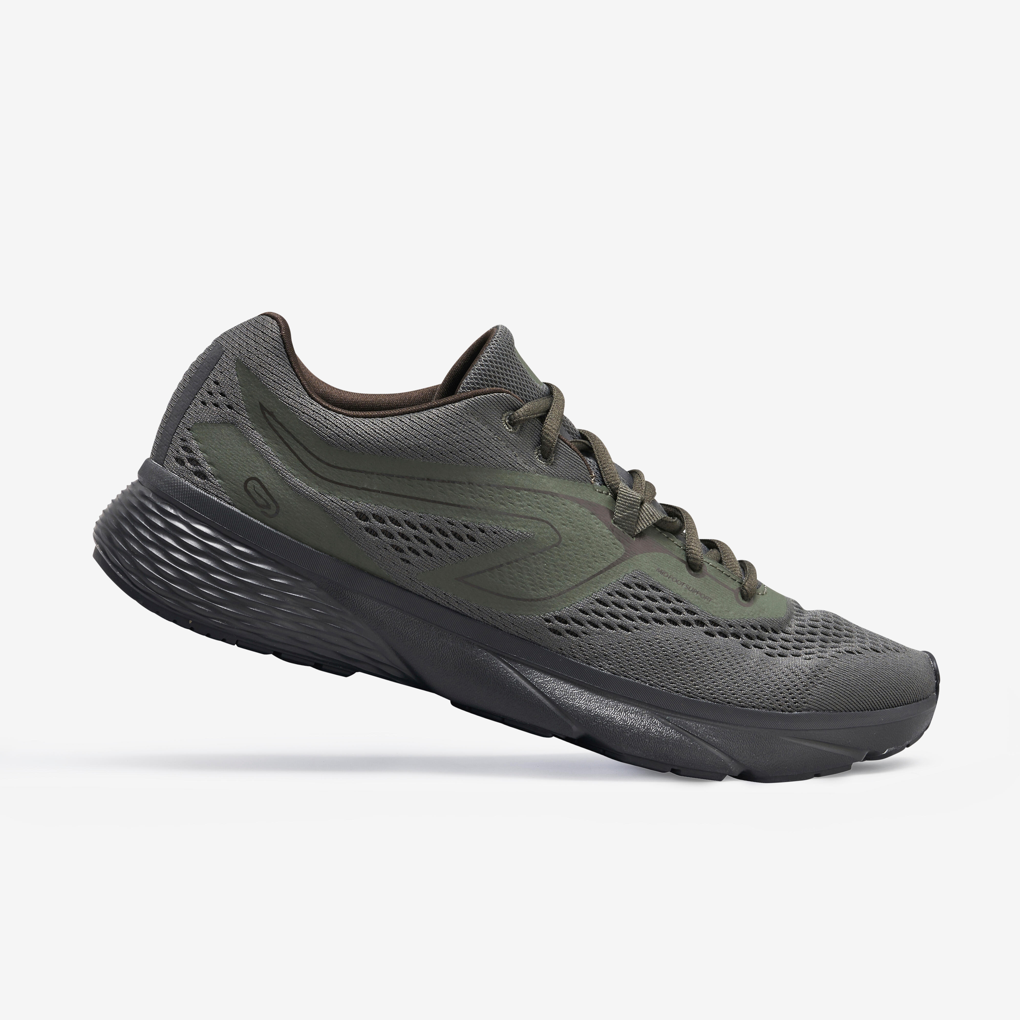 RUNNING SHOES - KHAKI - Decathlon