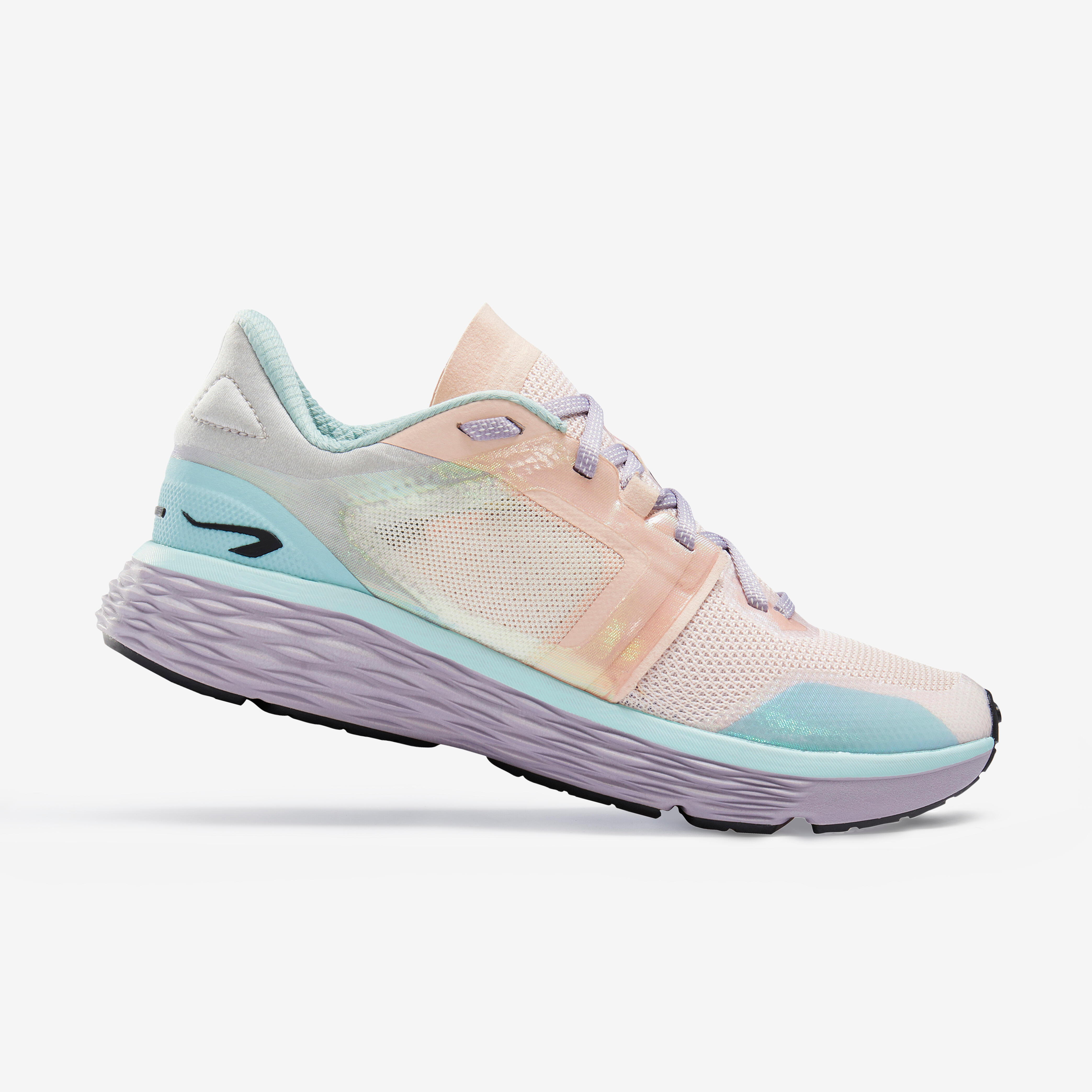 Run Comfort Women s Running Shoes pastel mix Decathlon