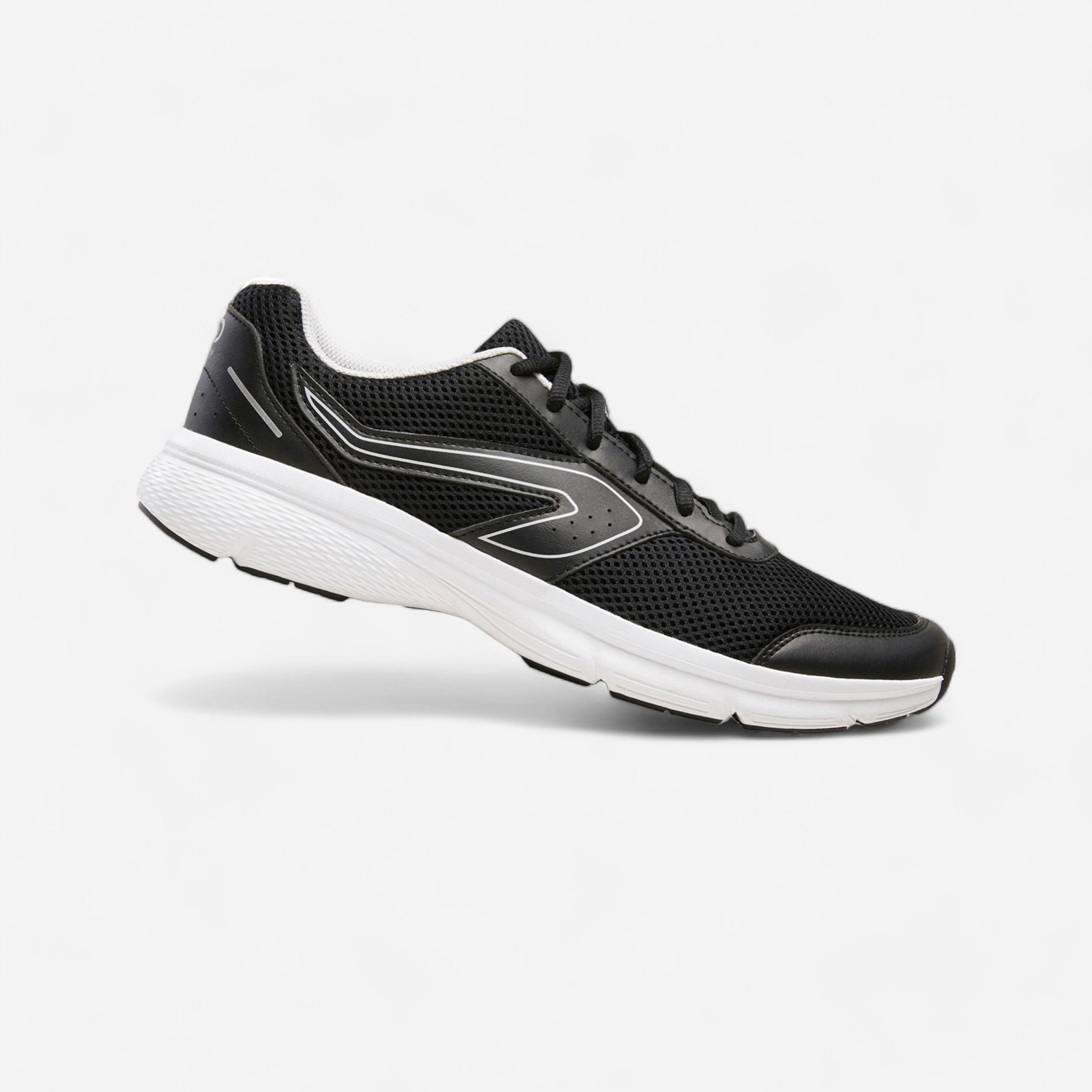 CHAUSSURE DE RUNNING HOMME RUN CUSHION NOIR GRIS DECATHLON El