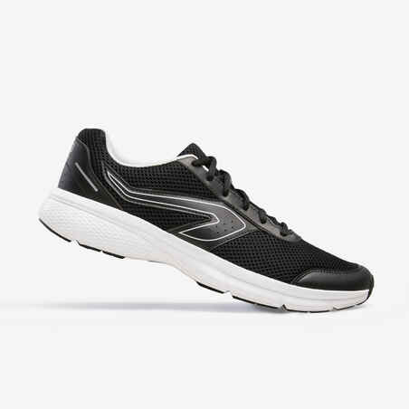 RUN CUSHION MEN'S RUNNING SHOES - BLACK/GREY