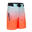 Boardshorts Surfen Jungen 550 Offshore orange/türkis