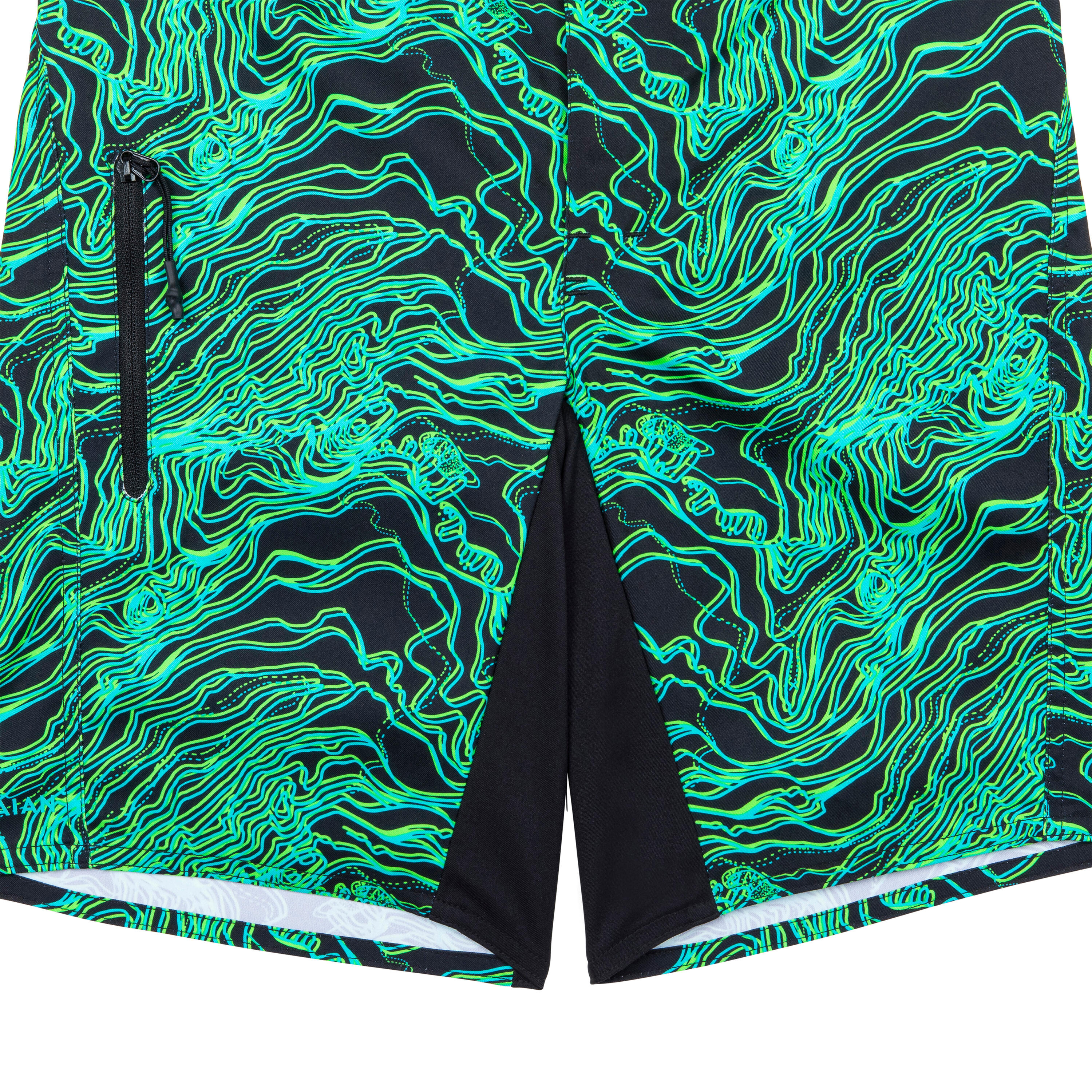 swim shorts 550 black green 12/12