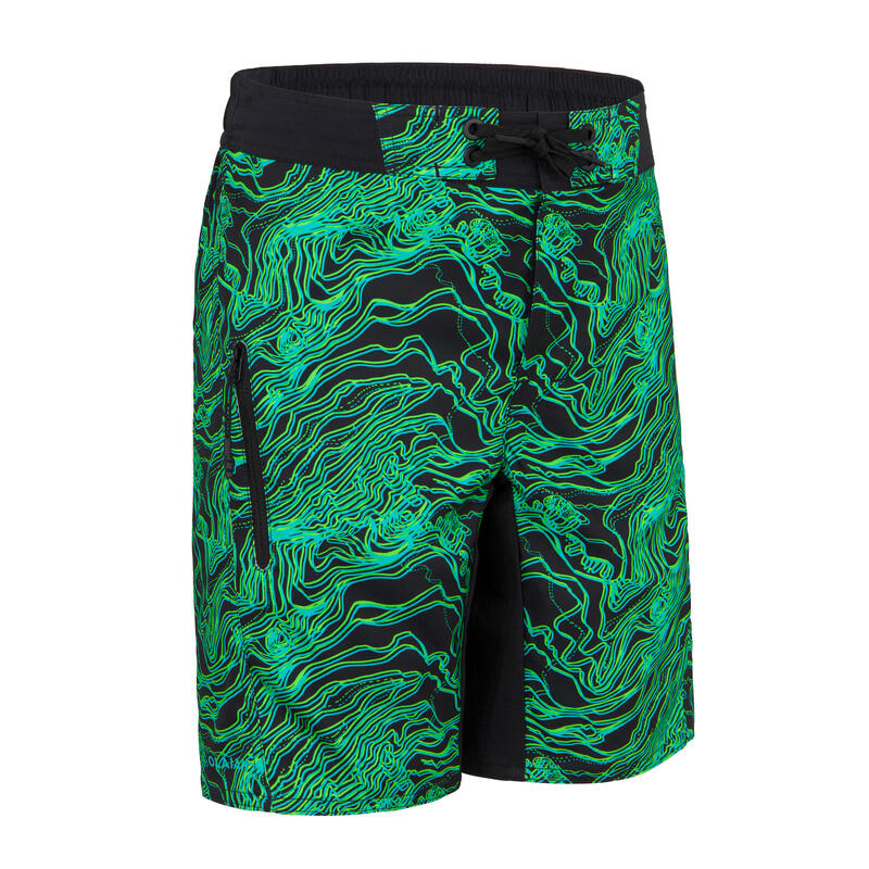 Zwemshort 550 zwart groen