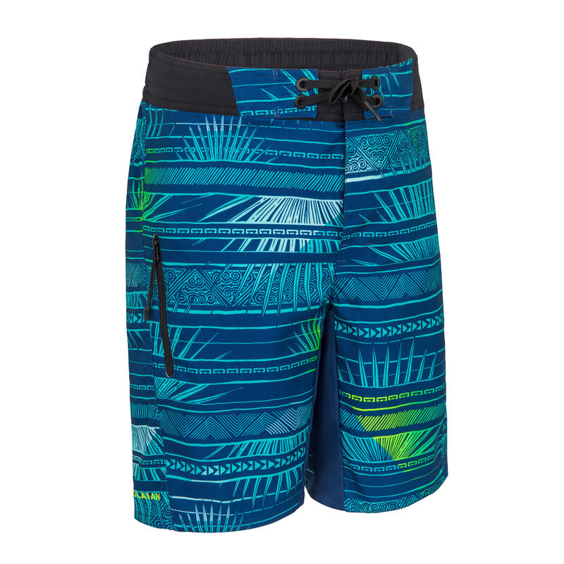 Boardshorts 550 Bambus Tween dunkelblau