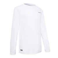 water t-shirt anti UV surf long sleeve white