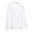Çocuk UV Korumalı Uzun Kollu Sörf Tişörtü - Beyaz - 100