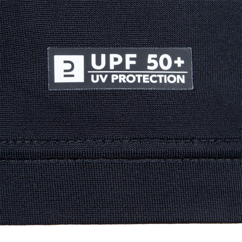 Dívčí tričko s UV ochranou s dlouhým rukávem Presana černé
