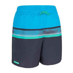 Swimming trunks sky blue navy blue