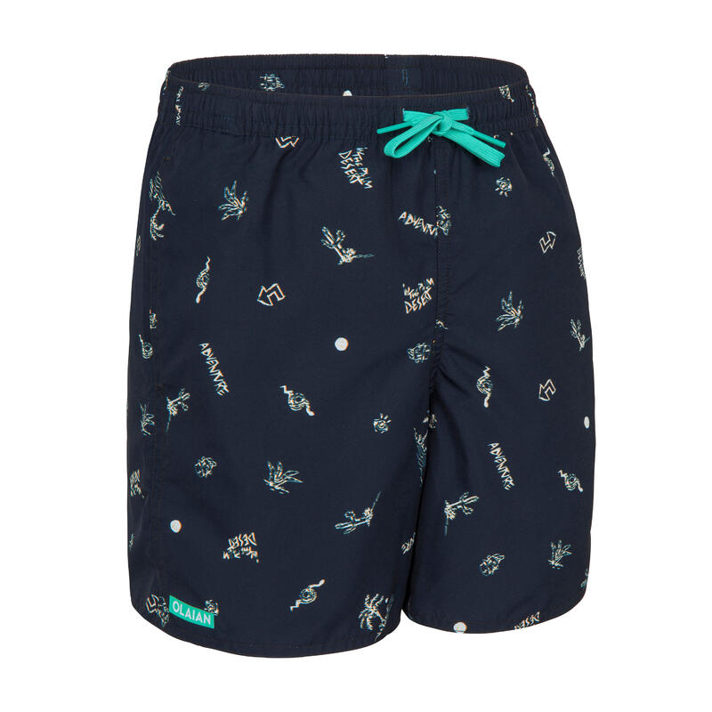 Short de bain noir aventure