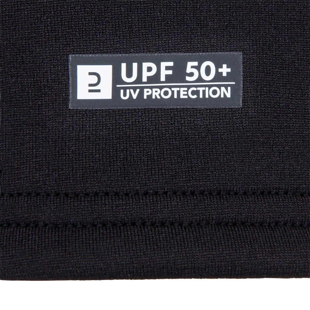 חולצה קצרה עם הגנת UV לבנים - 500 ירוק וכחול