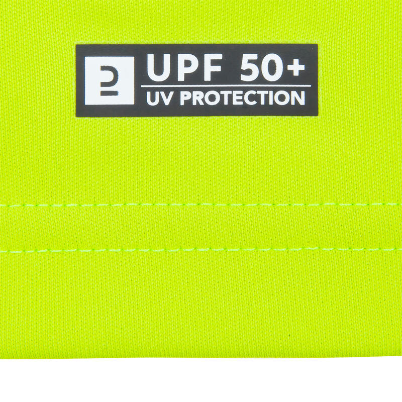 Camiseta protección solar UPF50+ manga corta Niños verde