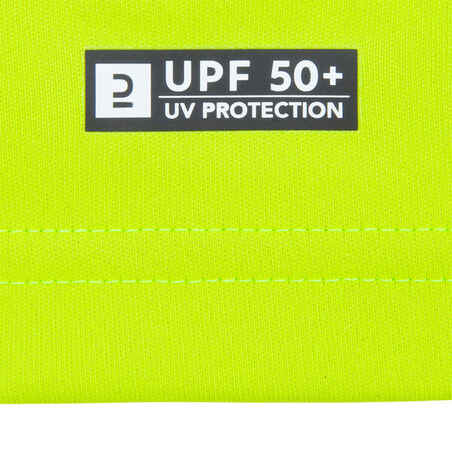 Vaikiški nuo UV spinduliuotės saugantys marškinėliai, žali