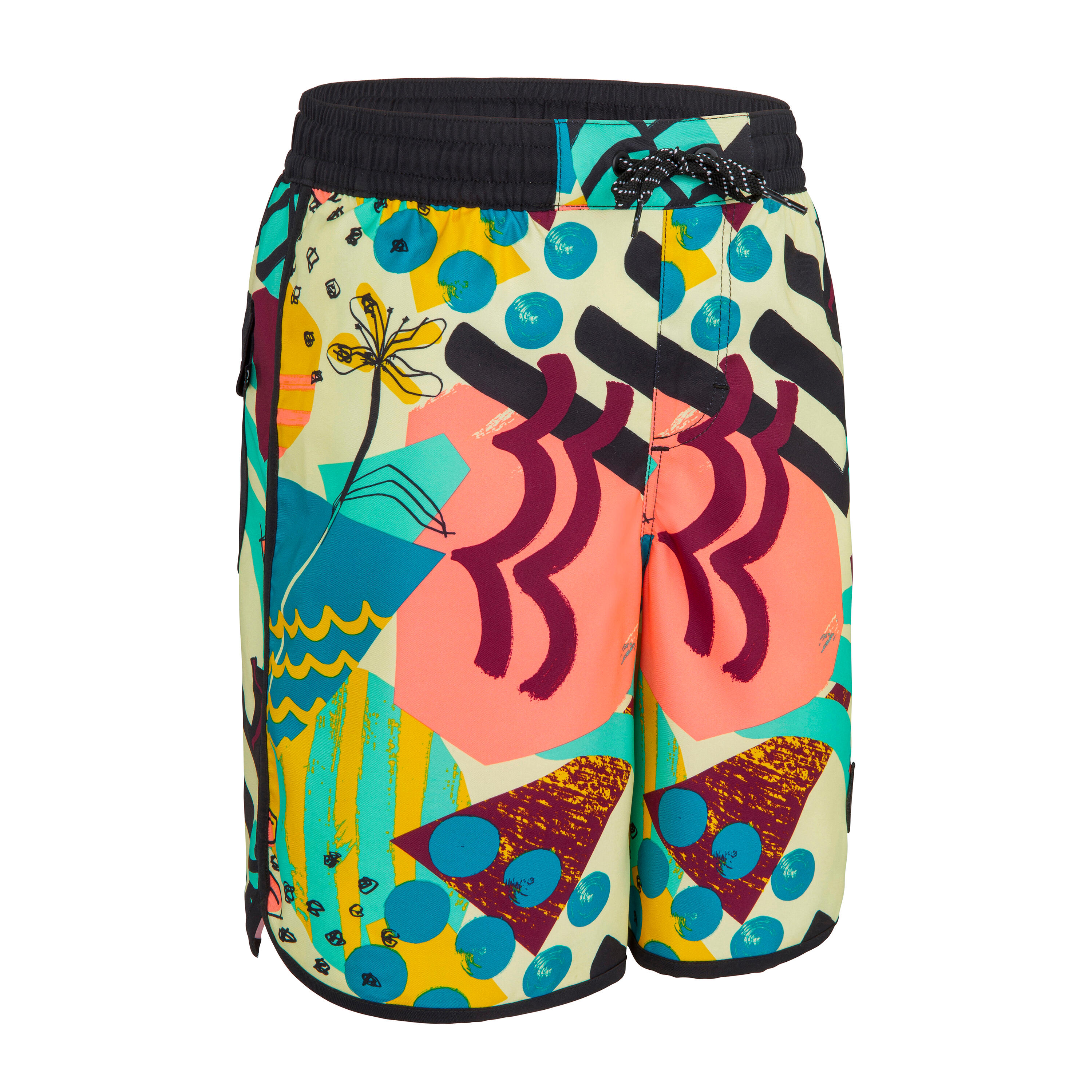 OLAIAN swim shorts 500 multicoloured