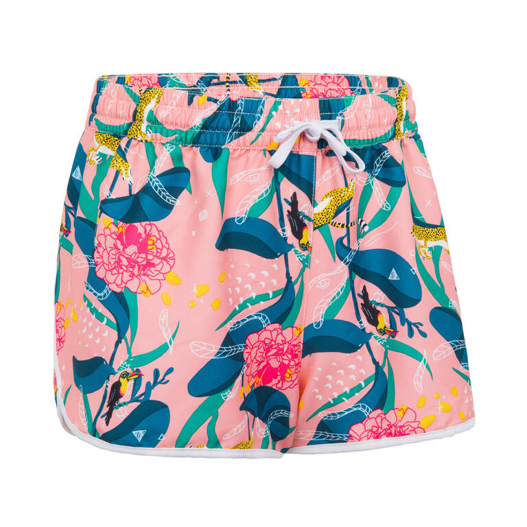 SWIMMING SHORTS 100 KATY PINK