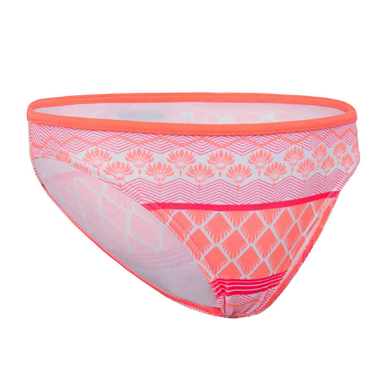 Bikini-Hose Bottom Zeli 100 Mädchen koralle Bikini-Hose Bottom Zeli 100 Mädchen koralle