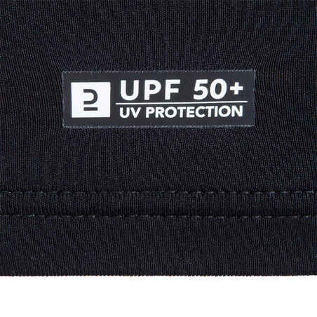 Nuo UV spinduliuotės saugančios tamprės, juodos