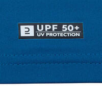 Plava dečja majica dugih rukava s UV zaštitom