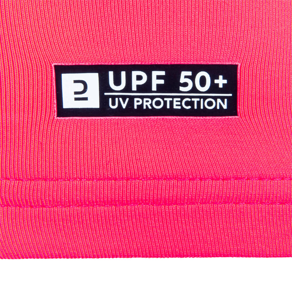 Detské tričko 100 s UV ochranou krátky rukáv tyrkysové