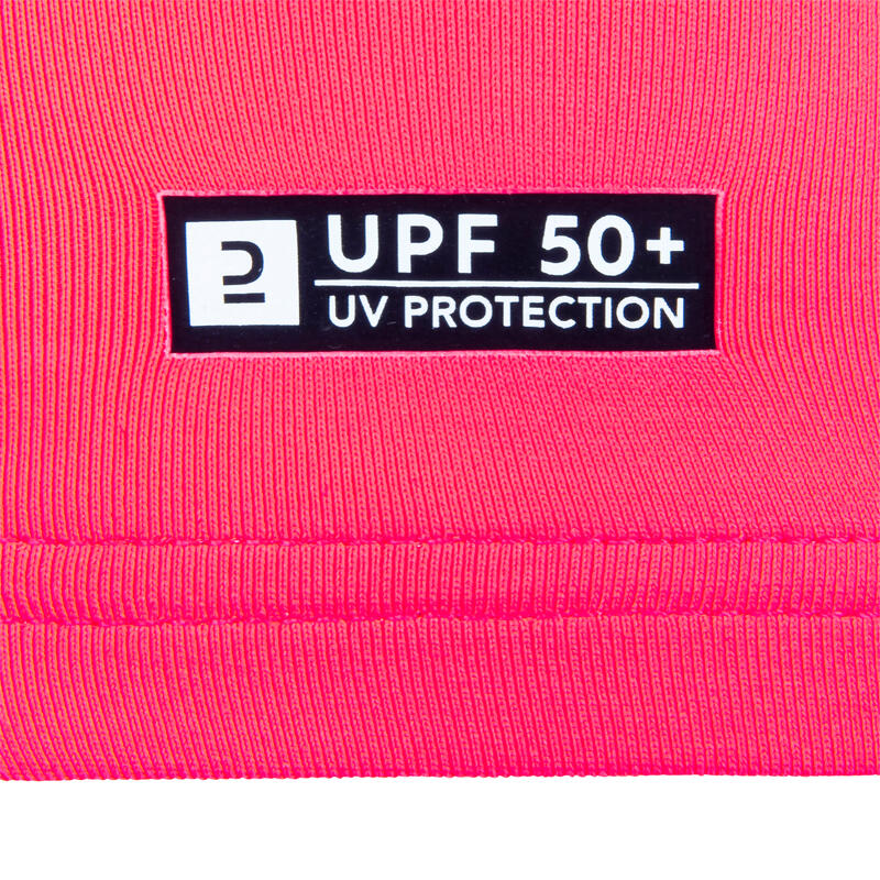 Maglia anti-UV bambino 100 rosa
