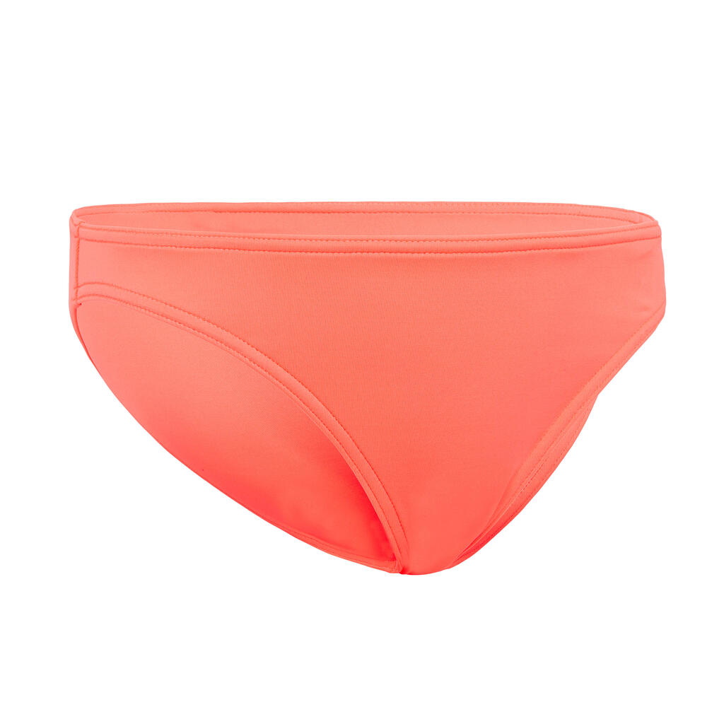 maillot de bain 2 pièces fille TAMARA 100 corail